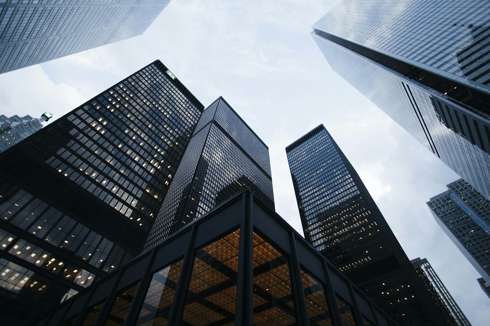 Modern commercial skyline representing MIA Group's nationwide work