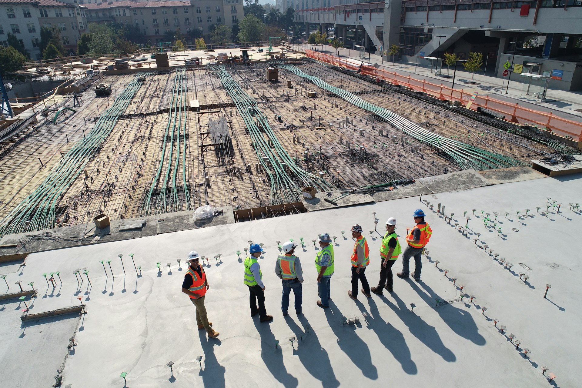 Construction and infrastructure work